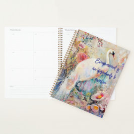 Planejador de Peacock Branco Eetéreo