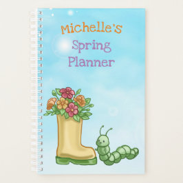 Planejador de Primavera personalizado