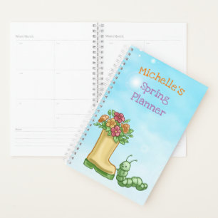 Planejador de Primavera personalizado