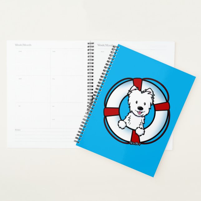 Planejador de Resgate Westie KiniArt (Exibição)