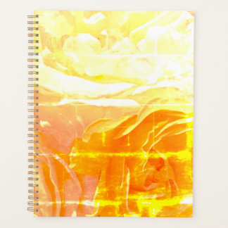 Planejador de Rosa de Cores Texturadas