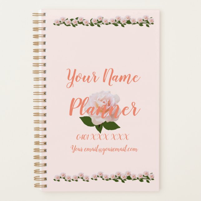 Planejador de Rosas Personalizado (Frente)