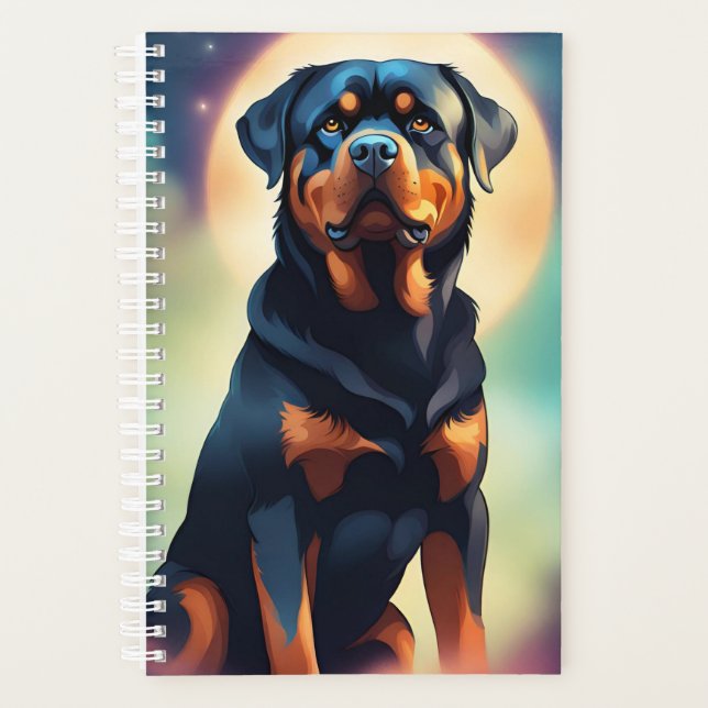 Planejador de temas Rottweiler (Frente)