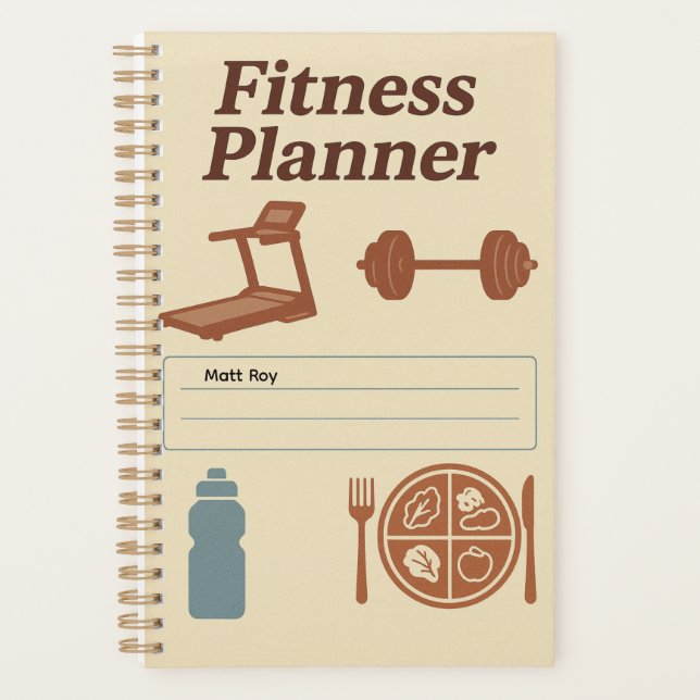 Planejador de Treinamento Físico, Dieta e Hidrataç (Frente)