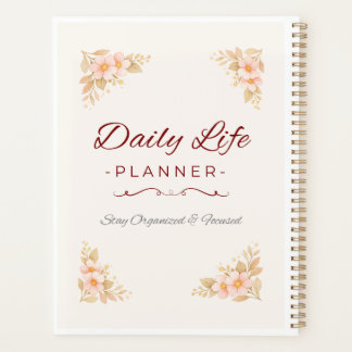 Planejador de Vida Diária – Mantenha-se Organizado