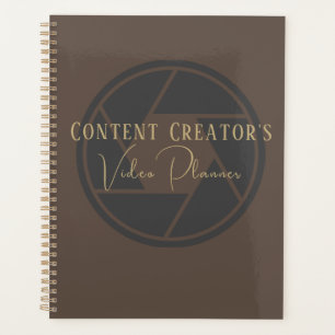 Planejador de vídeo do Content Creator - Mídia soc