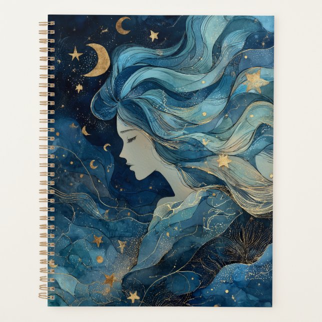 Planejador Deusa do Sonho Estrelado (Frente)