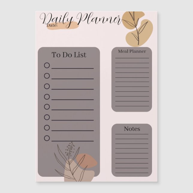 Planejador Diário (Frente)