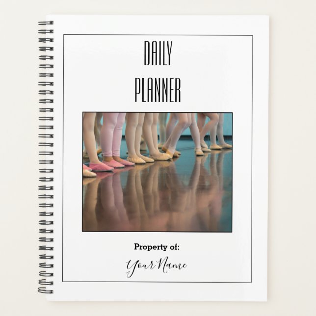 Planejador Diário - Balé - HAMbWG (Frente)