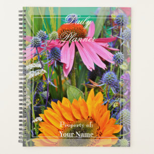 Planejador Diário com Flores Silvestres - HAMbWG