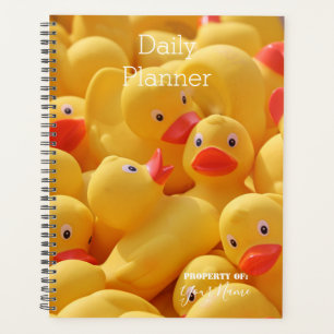 Planejador Diário com Patos de Borracha - HAMbWG