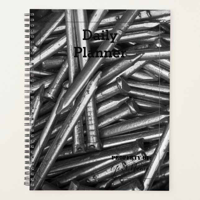 Planejador Diário - Construção - HAMbWG (Frente)