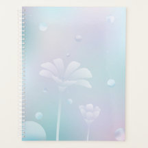 Planejador Diário de Capa Dura Calm Flower