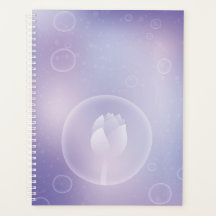 Planejador Diário de Capa Dura Tranquil Lotus