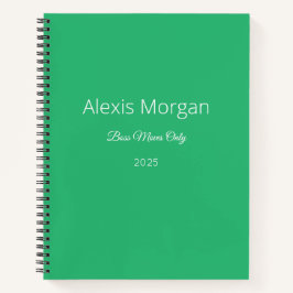 Planejador Diário de Movimentos de Chefe