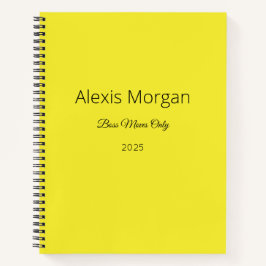 Planejador Diário de Movimentos de Chefe