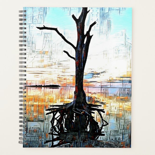 Planejador Diário do Cobrir duro (Frente)