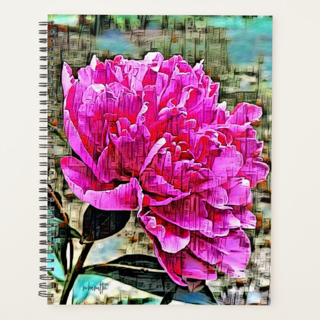 Planejador Diário do Cobrir duro (Frente)