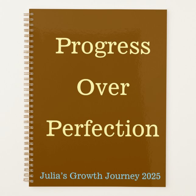 Planejador Diário - Ferramenta Progresso sobre Per (Frente)