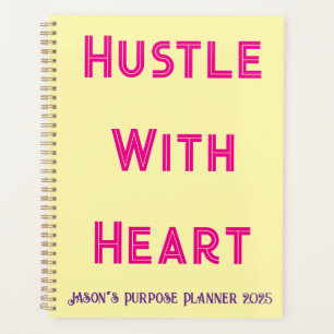 Planejador Diário - Hustle com Livro Personalizado