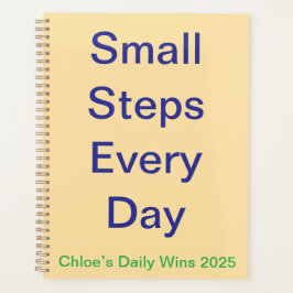 Planejador Diário - Livro Personalizado Diário de