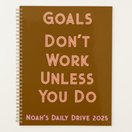 Planejador Diário - Metas Não Funcionam Livro Pers