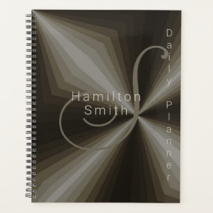Planejador Diário Personalizado - HAMbyWG - Taupe