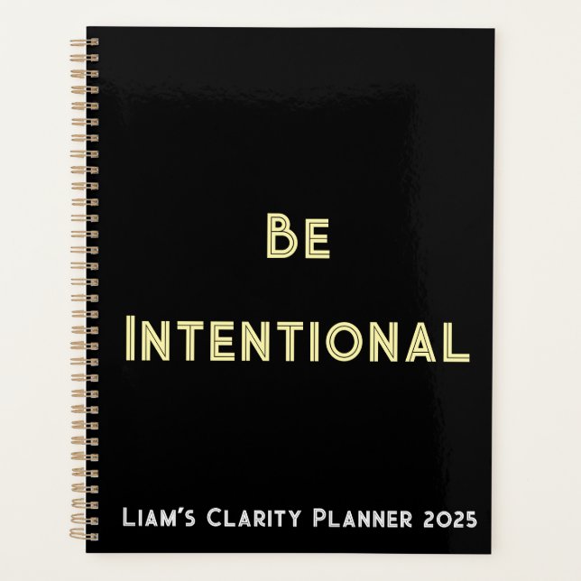 Planejador Diário - Ser Layout Personalizado Inten (Frente)