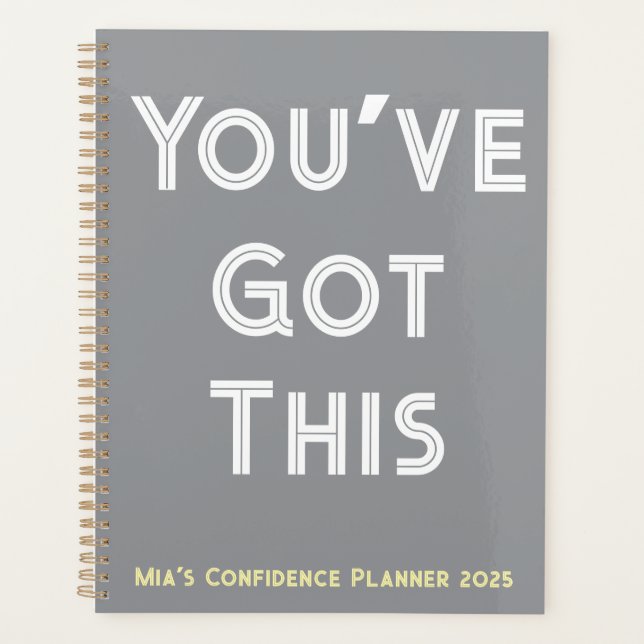 Planejador Diário - Você tem este Diário Personali (Frente)