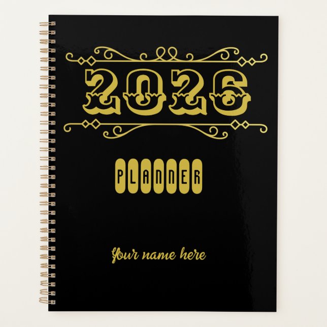Planejador do Ano 2026 (Frente)