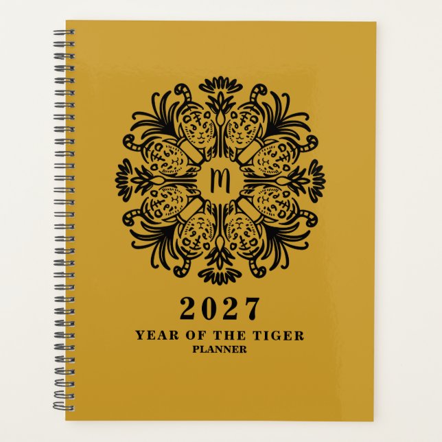 Planejador do Ano do Tigre 2027 (Frente)