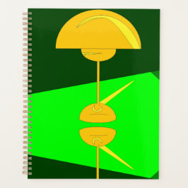 Planejador Dourado de Cobrir Citrus e Obelisque