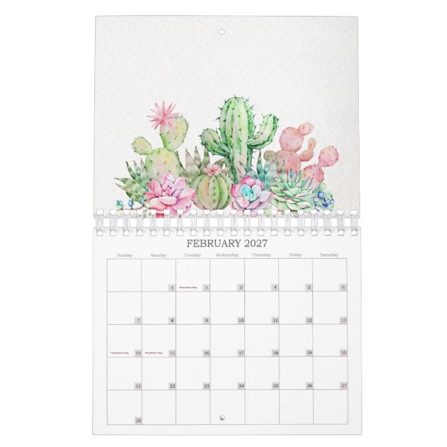 Planejador e Calendário de Sala de Aula para Profe (Fev 2027)
