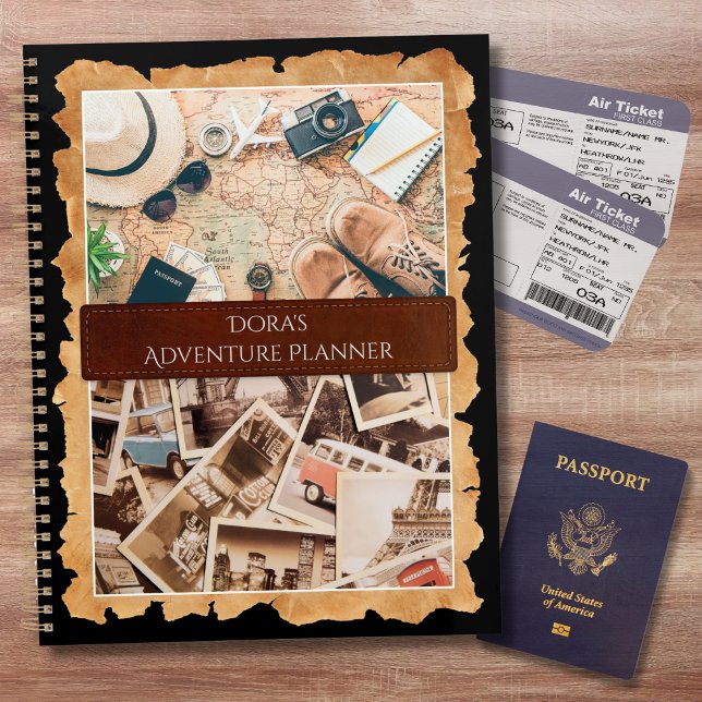 Planejador e Organizador de Aventura de Viagem Wan (Wanderlust Travel Adventure Planner & Organizer)