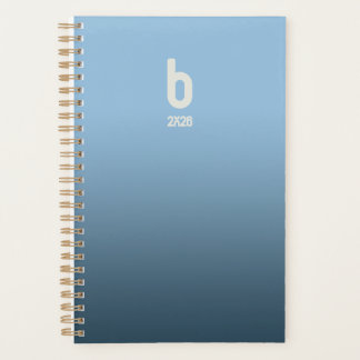 Planejador Espiral Azul – Respiração 2026