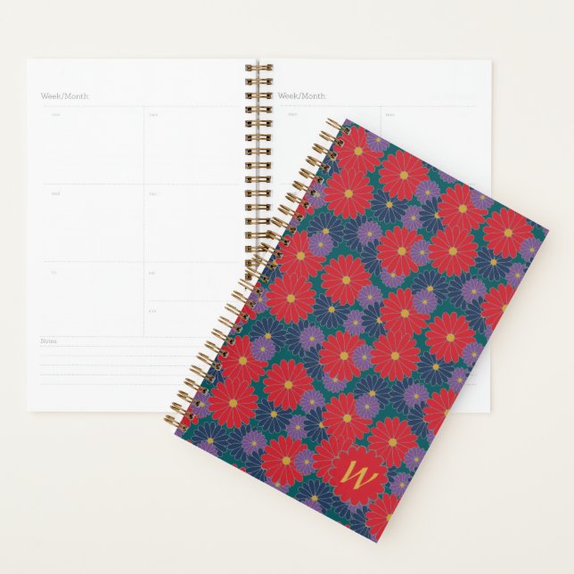 Planejador Floral de Outono Espalhafatoso (Exibição)