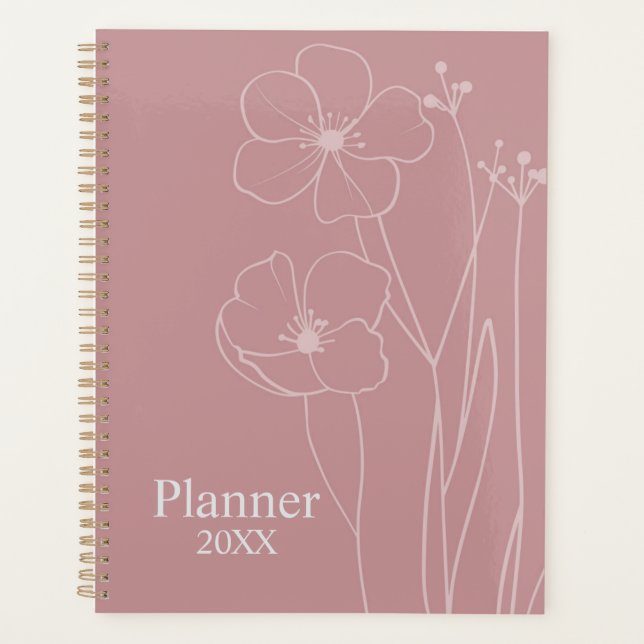 Planejador Floral Personalizado  (Frente)