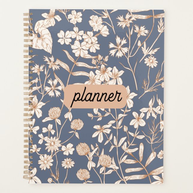 Planejador Floral Personalizado (Frente)