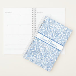 Planejador Floral Personalizado com Nome