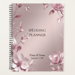 Planejador Floral Rosa Delicado
