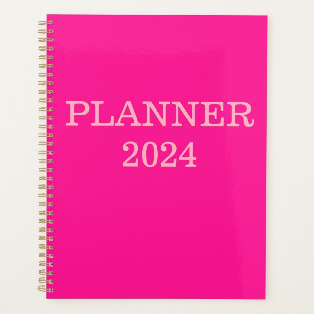 Planejador "I'm Bonito Pink" 2024 (Frente)