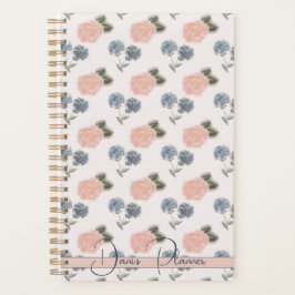 Planejador Inatualizado Floral de Coquette Ditsy