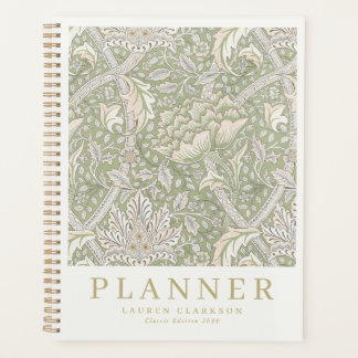 Planejador Inspirado em Morris Art Nouveau
