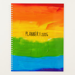 Planejador LGBT 2026 - Pintor de Petróleo - Orgulh
