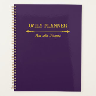 Planejador Minimalista Loyal Plum Gold