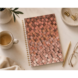 Planejador Mosaico Tons Terrosos Modernos