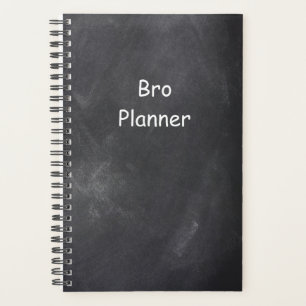 Planejador para Men Bro Planner Chalkboard