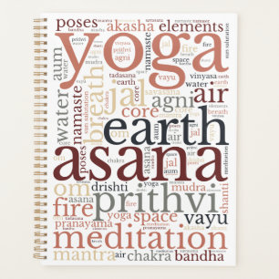Planejador para um Lover Yoga