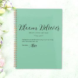 Planejador Personalizado Bloom Believer