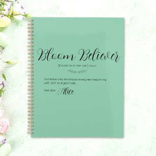 Planejador Personalizado Bloom Believer
